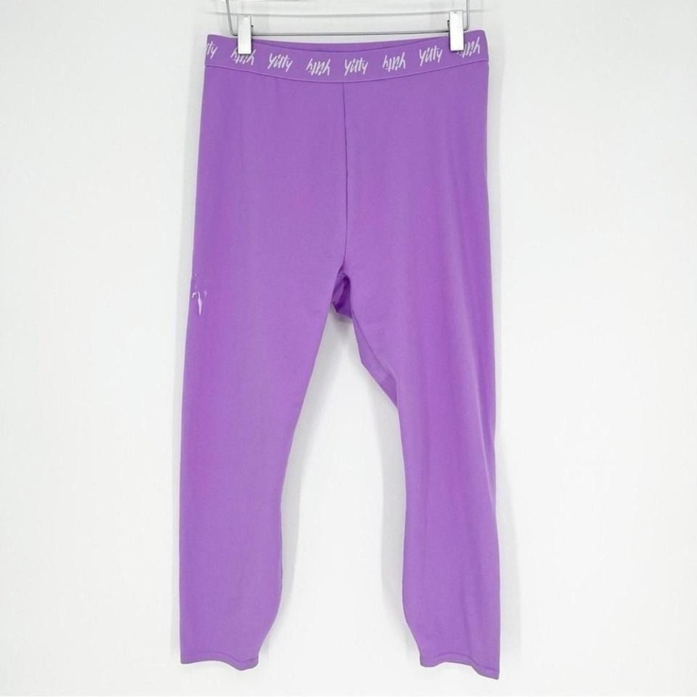 Yitty Women's Major Label Shaping High Rise 7/8 Activewear Leggings M Purple - Picture 2 of 7